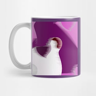 A bird on a windy day Mug